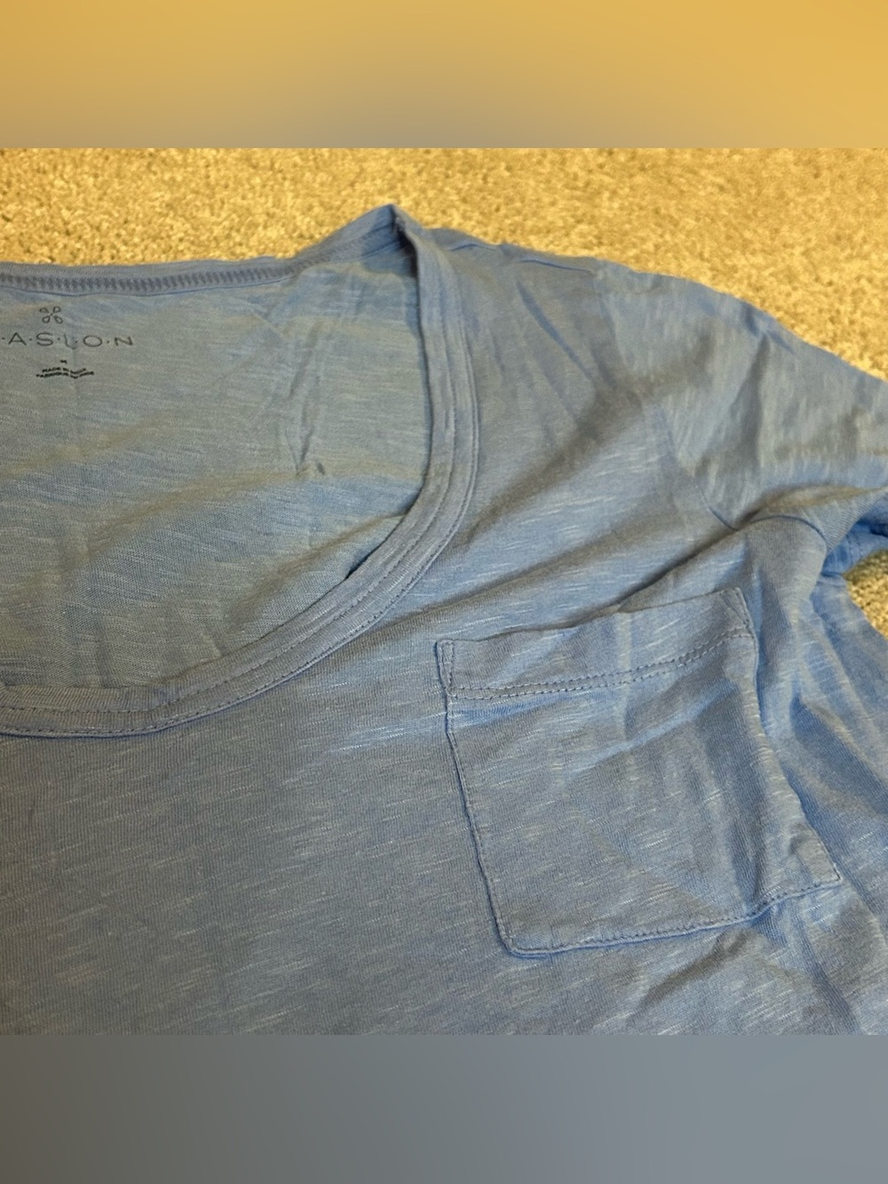 Caslon tee - blue - Picture 6 of 8